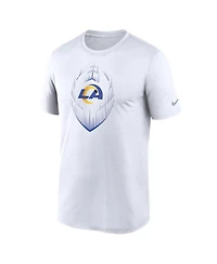 Nike Men's White Los Angeles Rams Primetime Legend Icon Performance T-Shirt