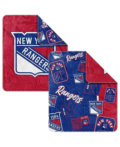 Logo Brands New York Rangers 50" x 60" Dream Weave Throw