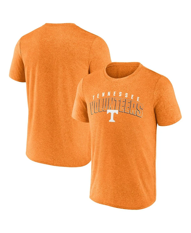 Fanatics Men's Heather Tennessee Orange Volunteers Outline Split T-Shirt