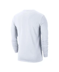 Nike Men's White Team Usa Performance Long Sleeve T-Shirt