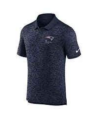 Nike Men's Navy New England Patriots Pique Fashion Performance Polo Shirt