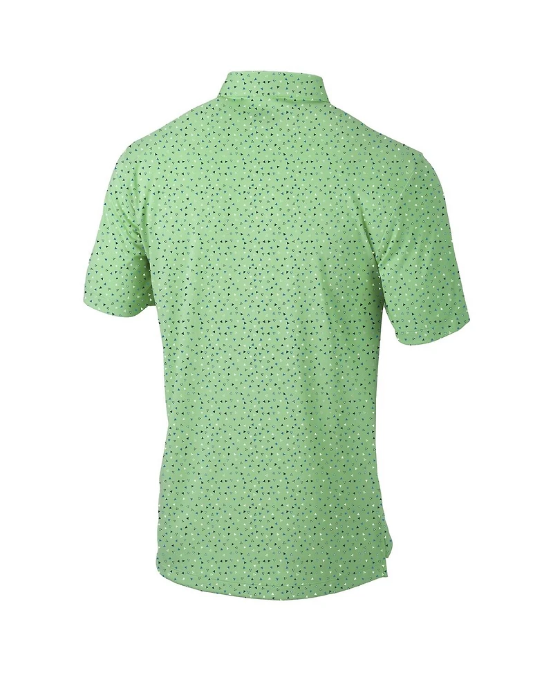 Columbia Men's Green Wm Phoenix Open Omni-Wick Slicer Polo Shirt