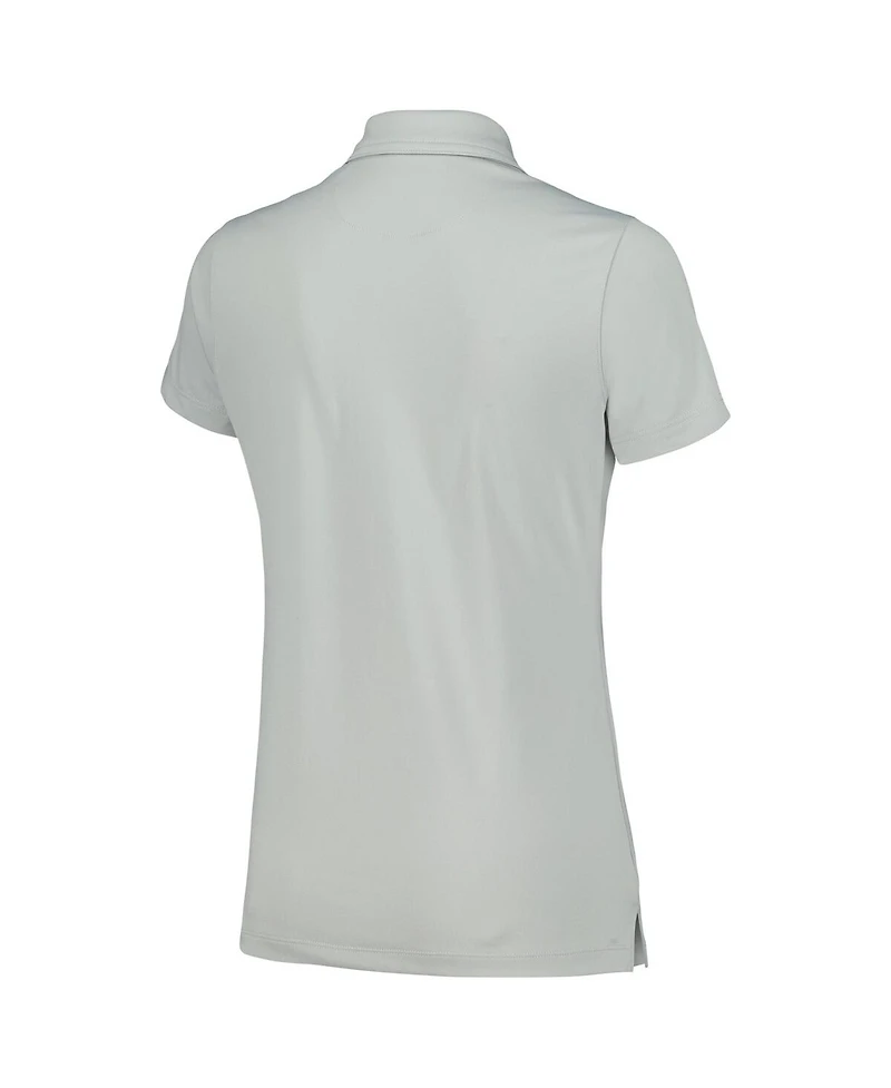 Columbia Women's Gray Wm Phoenix Open Birdie Omni-Wick Polo Shirt
