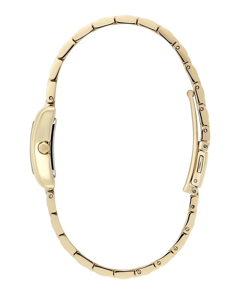 Olivia Burton Women's Mini Grove Gold Tone Stainless Steel Bracelet Watch, 16mm