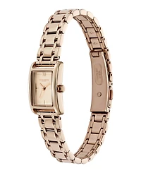Olivia Burton Women's Mini Grove Rose Gold Tone Stainless Steel Bracelet Watch, 16mm