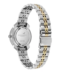 Olivia Burton Women's Art Deco 2.0 Two Tone Stainless Steel Bracelet Watch, 30mm