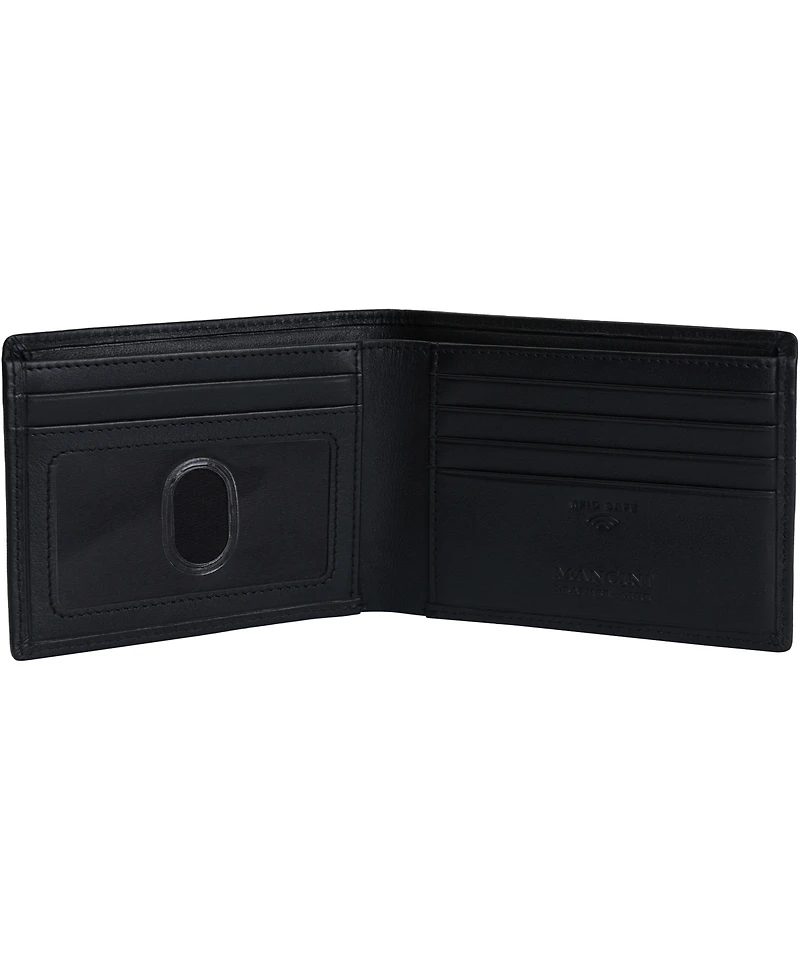 Mancini Men's Sonoma Rfid Secure Billfold Wallet