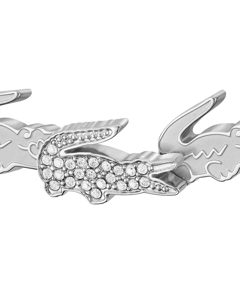 Lacoste Crocodile Statement Necklace, 16" + 2" extender