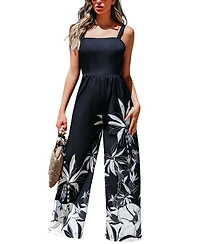 Cupshe Women's Catch the Breeze Tropical Jumpsuit