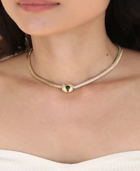 Ettika Emerald City 18K Gold Plate Necklace