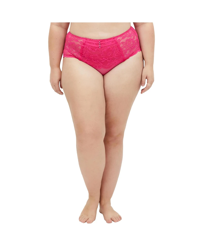 City Chic Plus Paige Hi Brief
