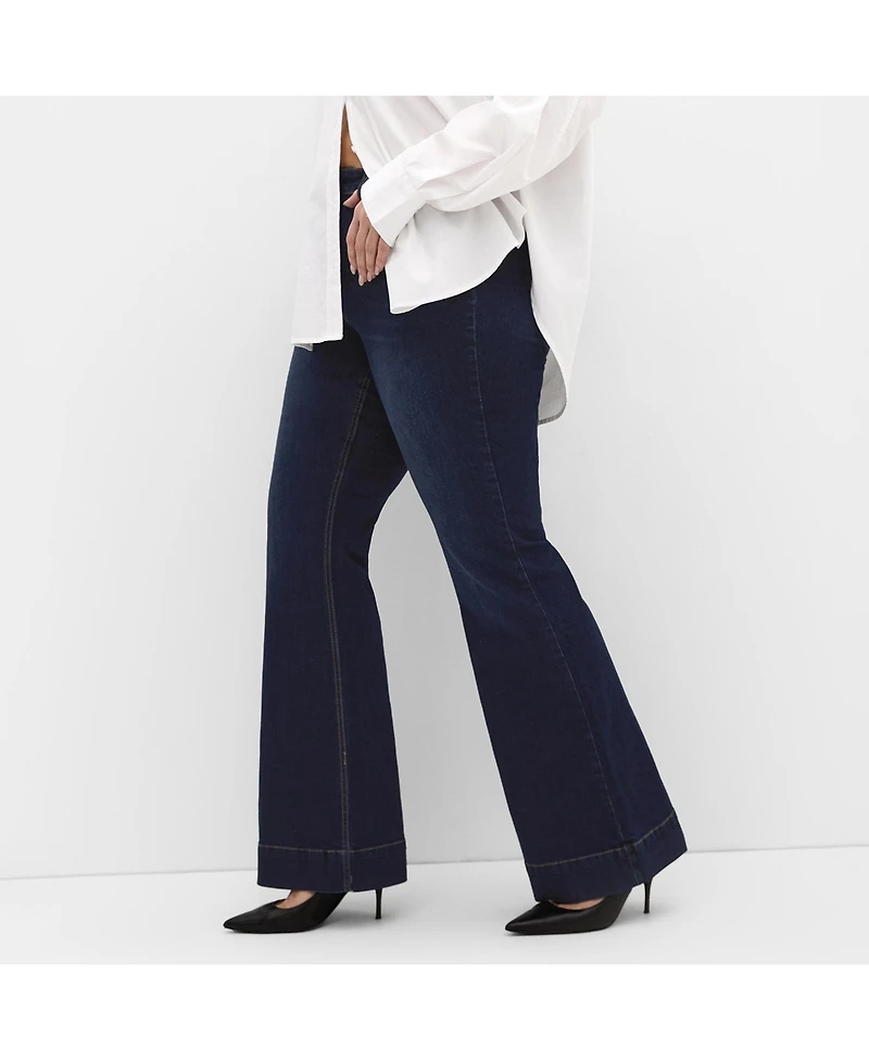 City Chic Plus Size Harley Fit West End Jean