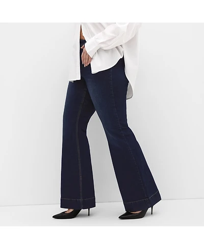 City Chic Plus Size Harley Fit West End Jean