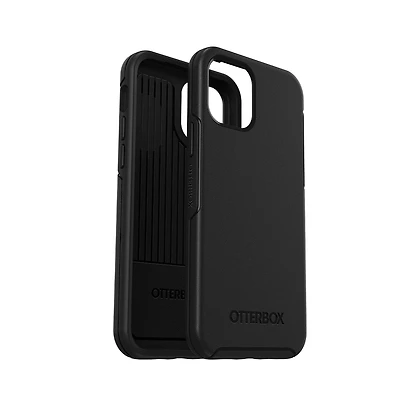 OtterBox Symmetry Antimicrobial Case for Apple iPhone 12 / 12 Pro-Black