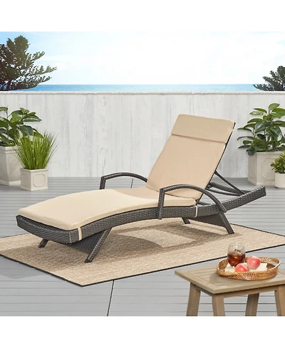 Streamdale Furniture Chaise Lounge Cushion Set with Ties