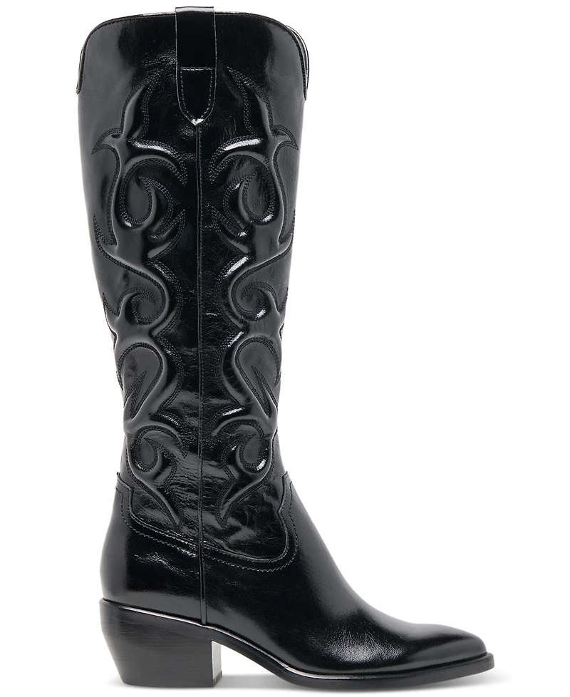 Dolce Vita Women's Mirla Tall Detailed Cowboy Boots