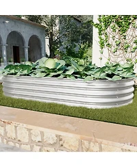 Streamdale Furniture 6x3x1ft Raised Garden Bed Kit
