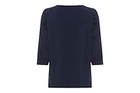 Olsen Women's Sateen Effect Solid Top