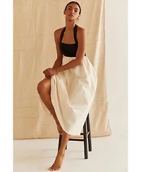 Crescent Women's Lilibeth Halter Neck Midi Dress Success