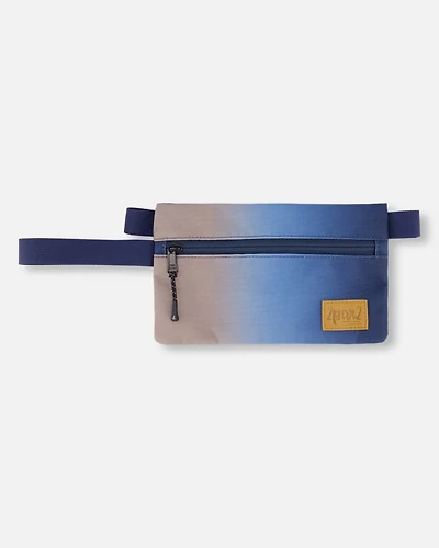 Deux par Deux Boy Double Pencil Case Blue and Beige Gradient - Toddler|Child