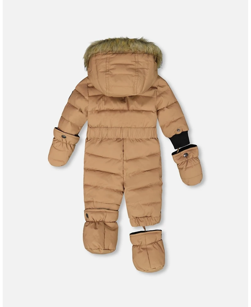 Deux par Toddler Unisex One-Piece Original Puffy Snowsuit Chanterelle - Baby|Toddler