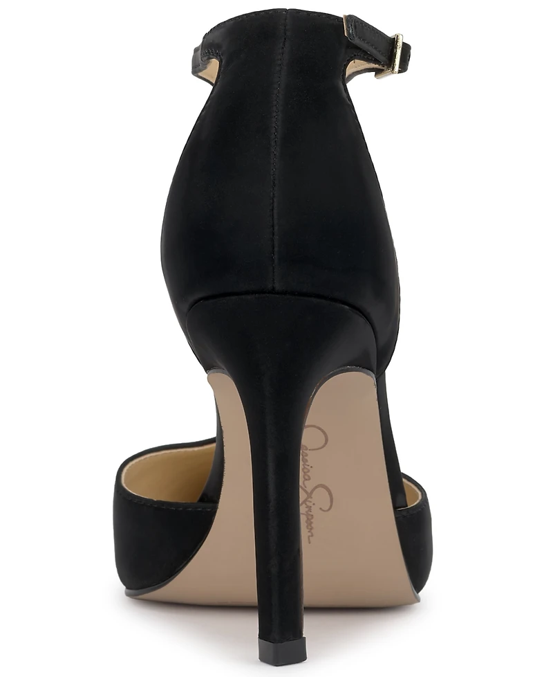 Jessica Simpson Women's Willna T-Strap Pointed-Toe Pumps