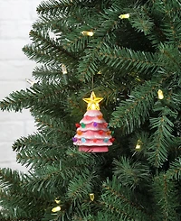 Mr. Christmas 4" Nostalgic Christmas Tree with 2025 Charm
