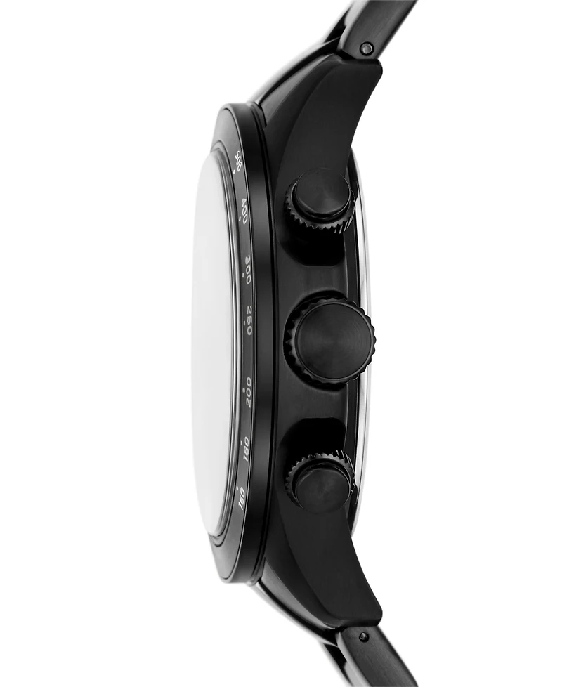 Fossil Men's Autocross Multifunction Black Stainless Steel Watch, 42mm