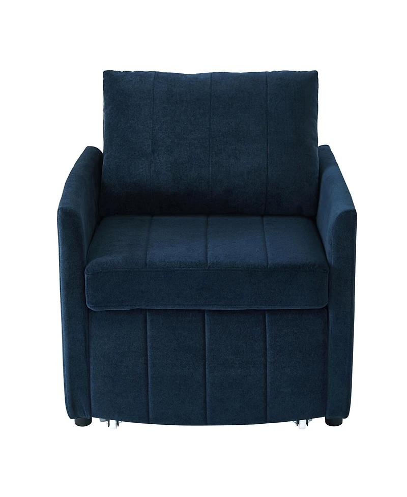 Streamdale Furniture Convertible Sleeper Sofa Bed with Adjustable Backrest