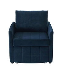 Streamdale Furniture Convertible Sleeper Sofa Bed with Adjustable Backrest