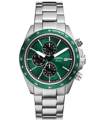 Fossil Men's Autocross Multifunction Stainless Steel Watch, 42mm