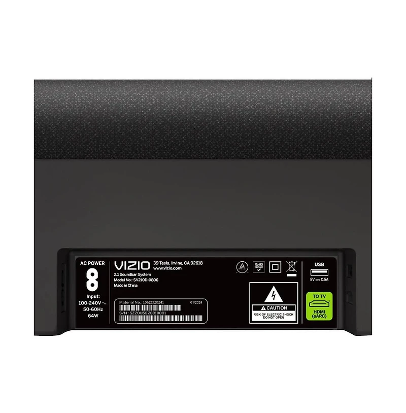 Vizio 2.1 All-In-One Soundbar with Dolby Atmos