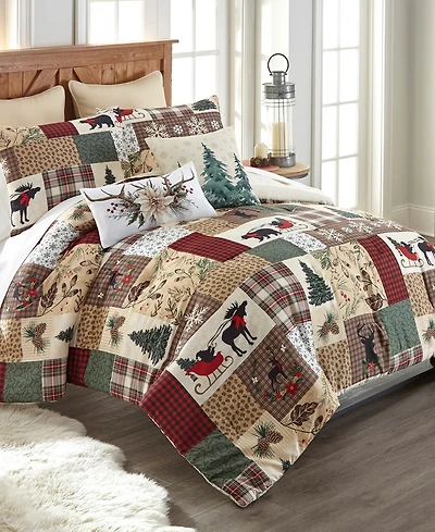 Your Lifestyle Dashing Patchwork 3-Pc. Comforter Set, Queen