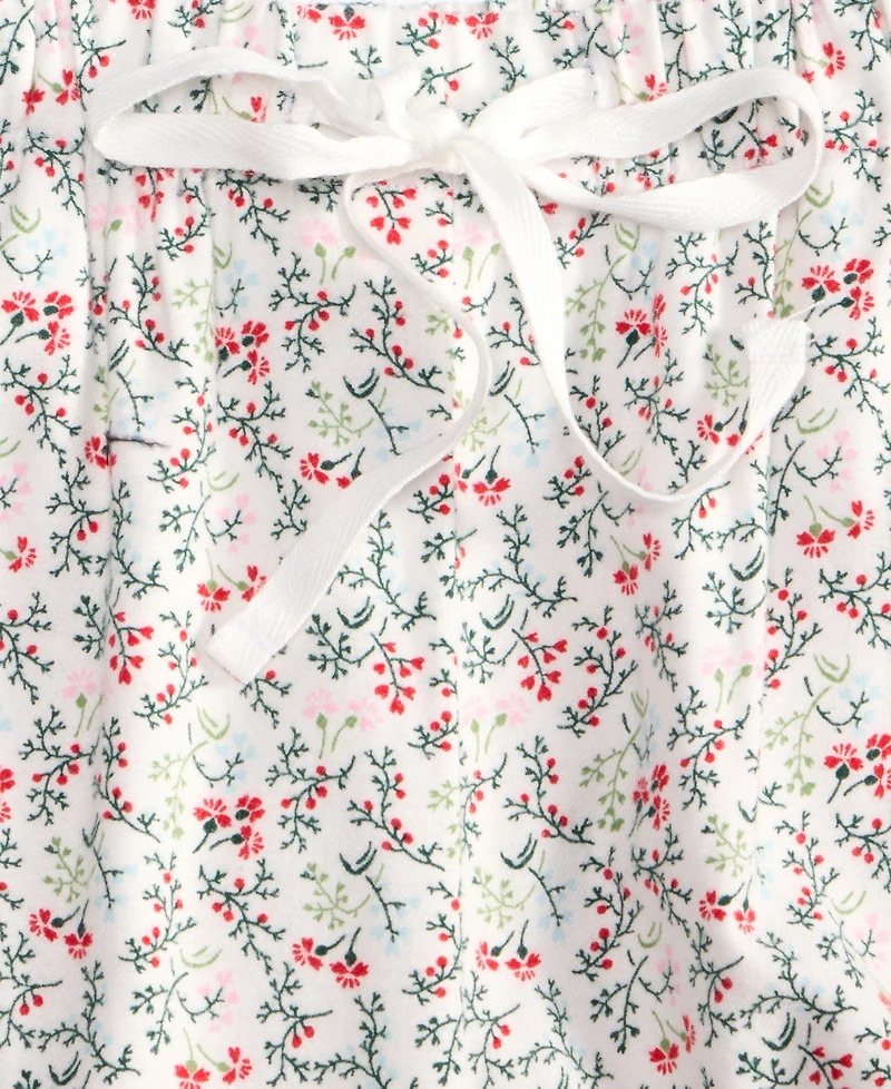 Charter Club Women's Cotton Flannel Plaid Pajama Pants, Created for Macy's