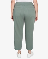 Ruby Rd. Plus Soft Denim Faux Pocket Pants