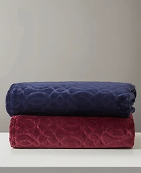 Premier Comfort Cozy Embossed Throw Blanket, 50" x 60"