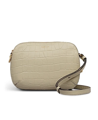 Radley London Dukes Place Faux Croc Small Zip Top Crossbody Bag