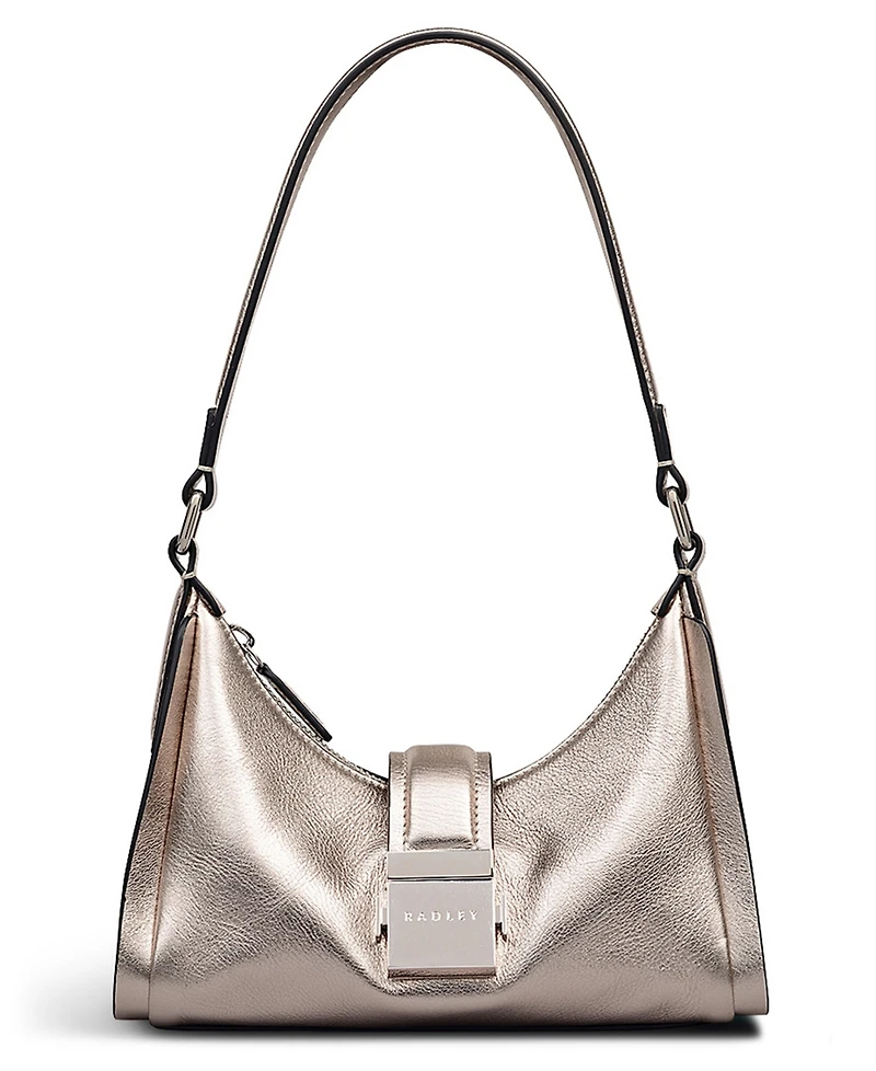 Radley London Sloane Mews Metallic Small Zip Top Shoulder Bag