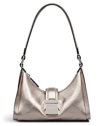 Radley London Sloane Mews Metallic Small Zip Top Shoulder Bag