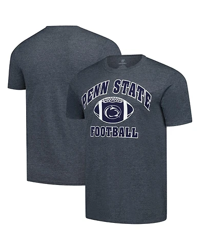 Fanatics Unlabeled Men's Heather Charcoal Penn State Nittany Lions Basic Arch T-Shirt