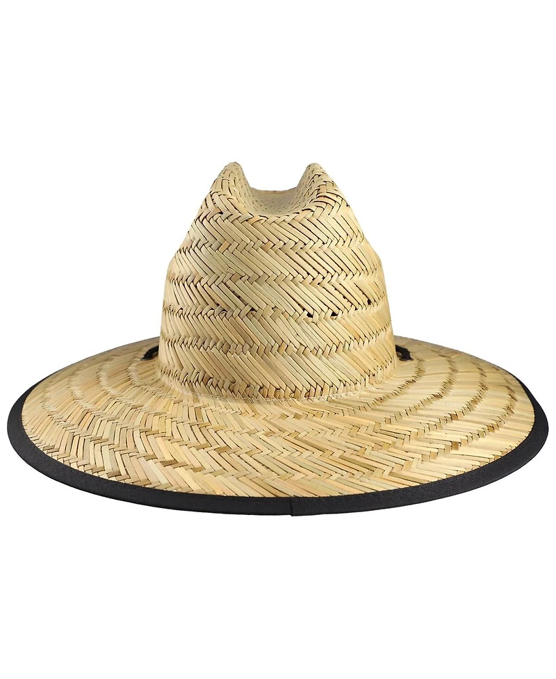 Billabong Women's Natural Tipton Straw Lifeguard Gambler Hat