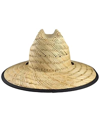 Billabong Women's Natural Tipton Straw Lifeguard Gambler Hat