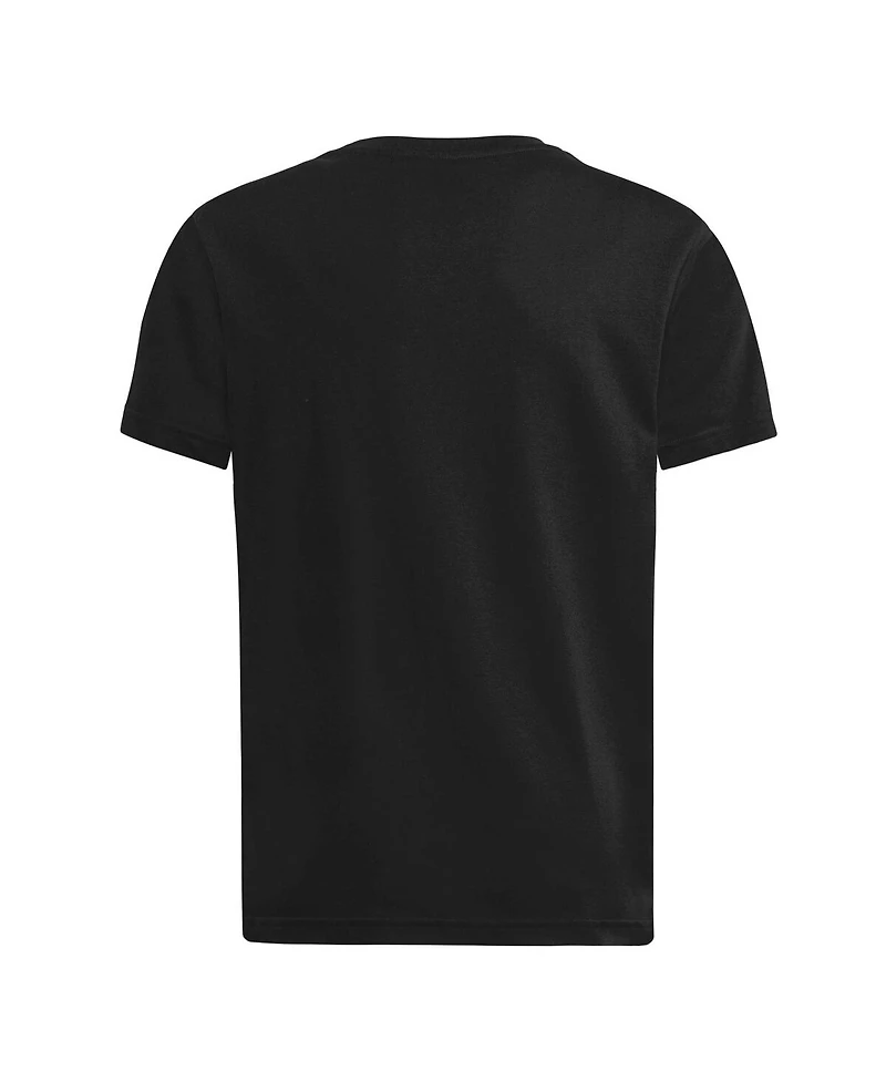 Adidas Big Boys and Girls Black Louisville Cardinals 2023 Sideline Locker Room Logo Fresh T-Shirt