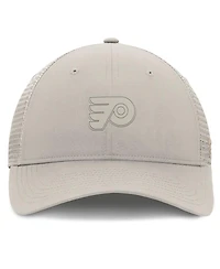 Fanatics Women's Tan Philadelphia Flyers Authentic Pro Road Trucker Adjustable Hat