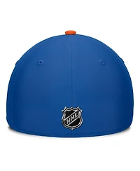 Fanatics Men's Royal/Orange New York Islanders Authentic Pro Rink Flex Hat