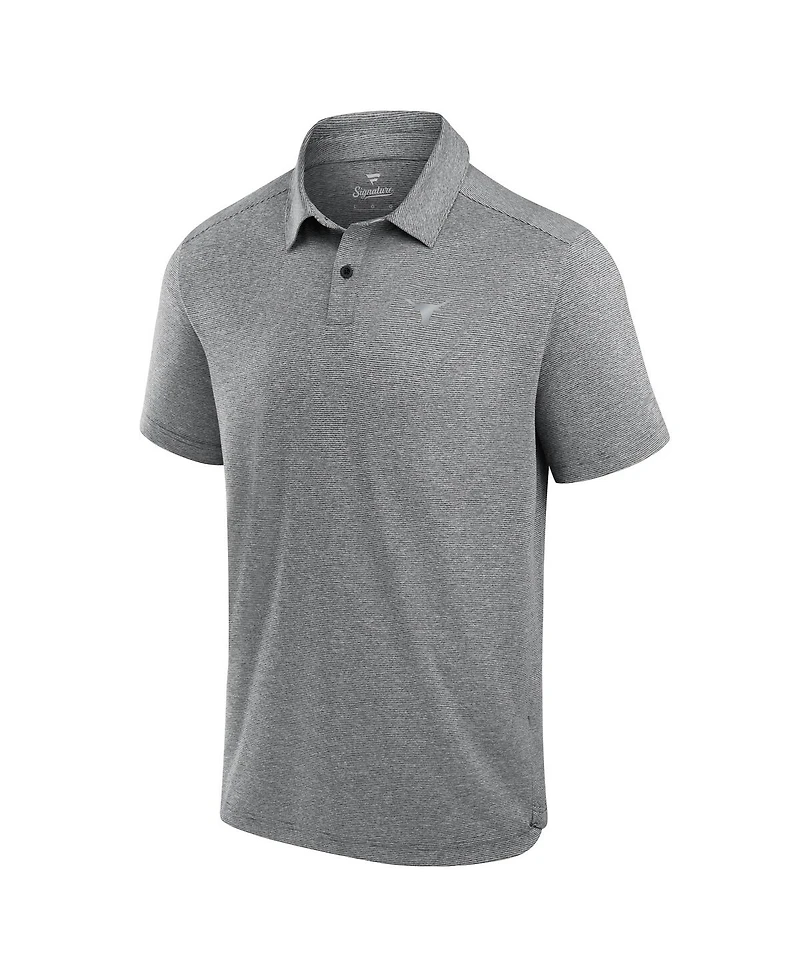 Fanatics Men's Charcoal Texas Longhorns Performance Polo Shirt