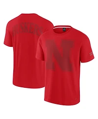 Fanatics Men's Scarlet Nebraska Huskers Iconic T-Shirt