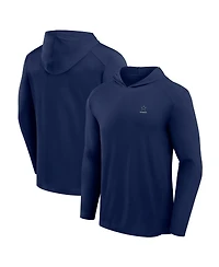 Fanatics Men's Black Dallas Cowboys Front Office Power Mono Long Sleeve Hoodie T-Shirt