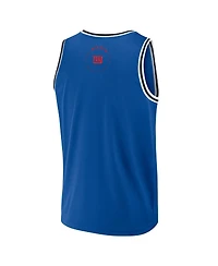 Fanatics Men's Royal New York Giants Elements Future Ground Jersey Tank Top