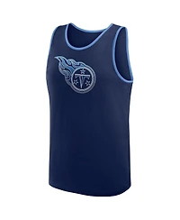 Logo Athletic Men's Navy Tennessee Titans Unmatched Success Tank Top